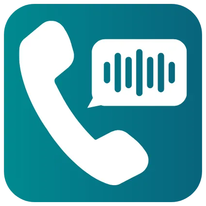Symbol für Call-Aufzeichnung – Telefongespräche analysieren