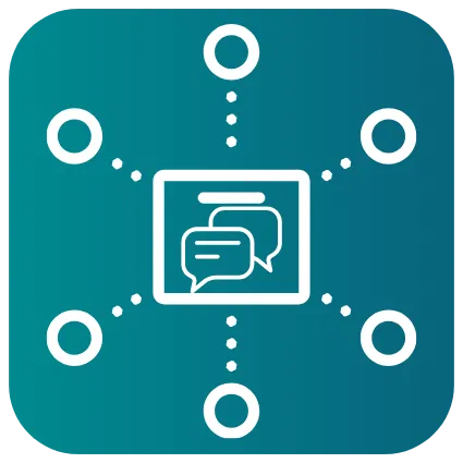 Symbol für zentrale Inbox – alle Kundenkommunikation in einem Postfach