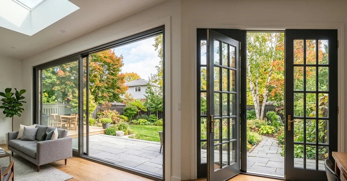 Sliding vs French Patio Doors Ottawa Guide