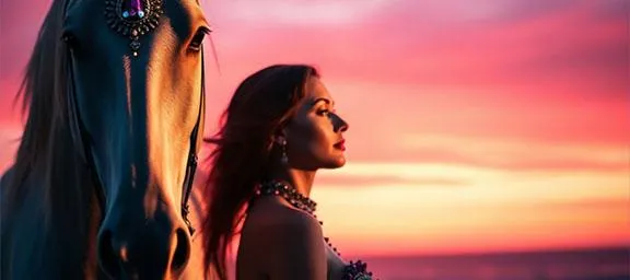 sacred connection horse oracle card digital deck