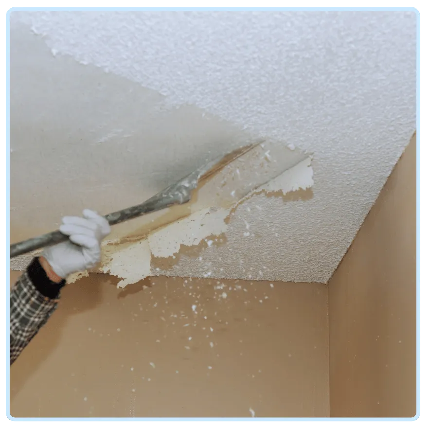 Popcorn Ceiling Removal