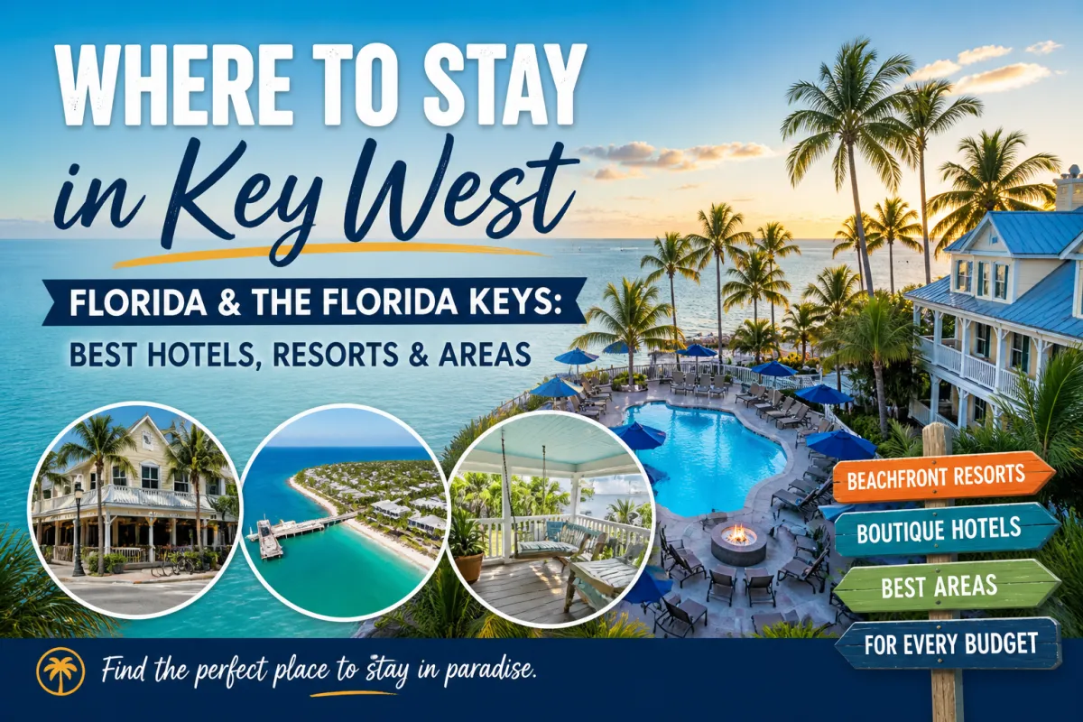 Where to Stay in Key West Florida & the Florida Keys: Best Hotels, Resorts & Areas