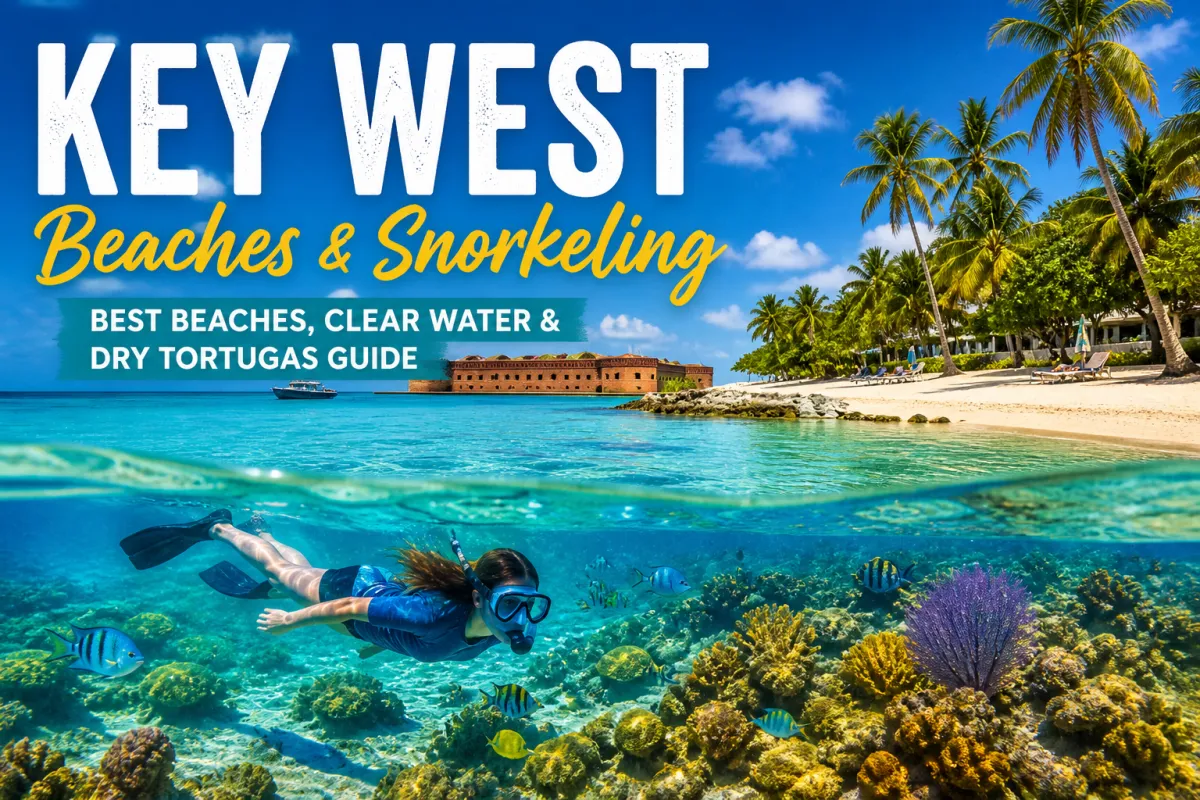 Key West Beaches & Snorkeling: Best Beaches, Clear Water & Dry Tortugas Guide