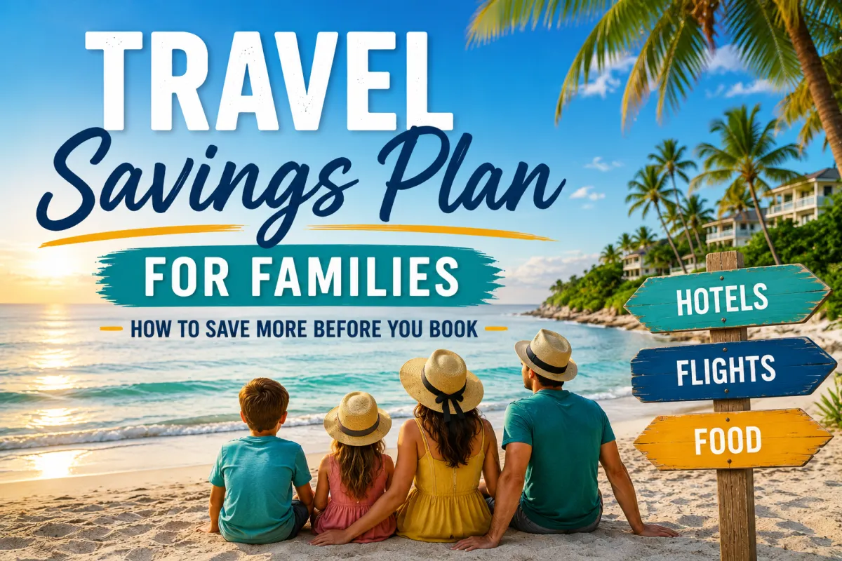 Travel Savings Plan for Families: How to Save More Before You Book