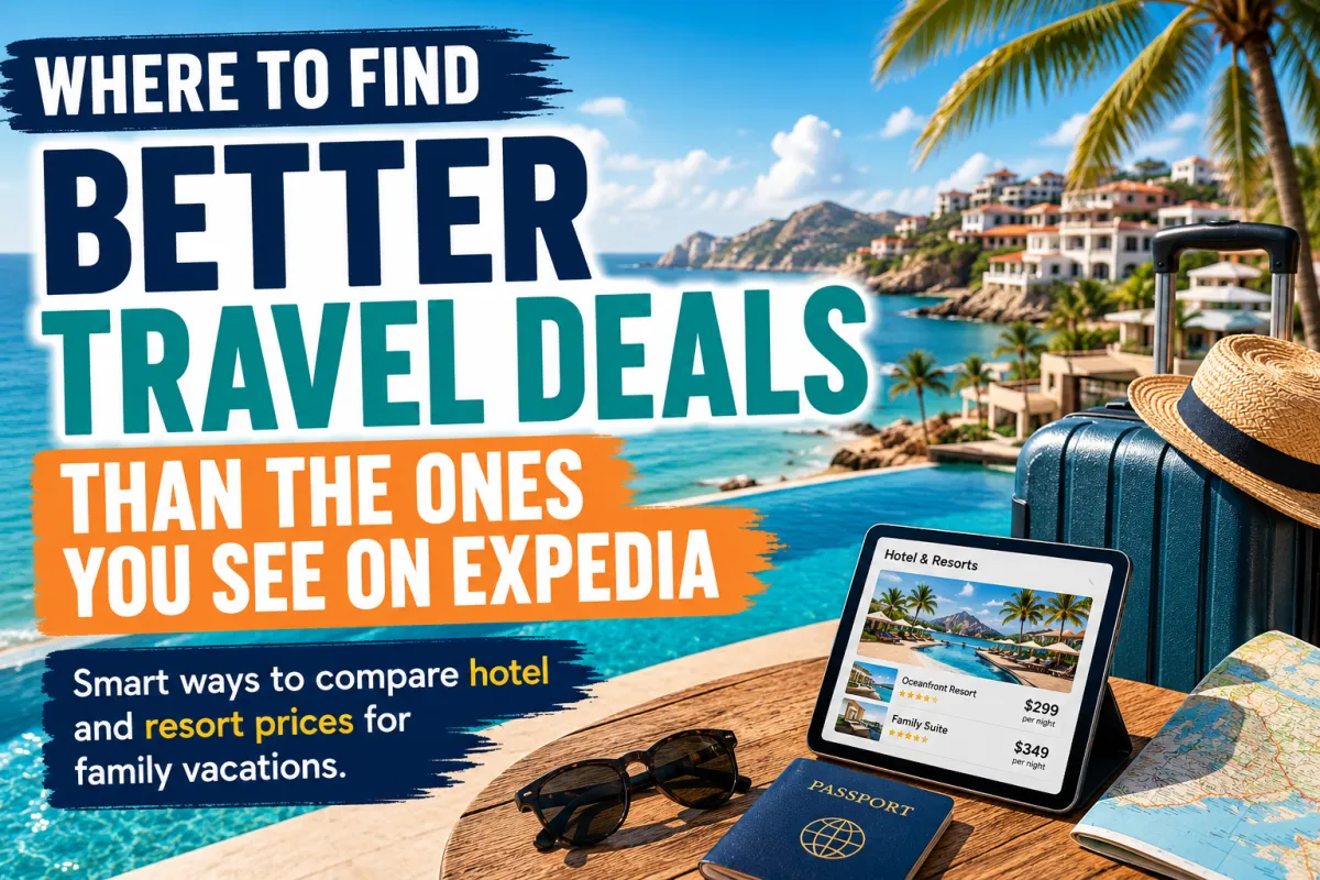 Where to Find Better Travel Deals Than the Ones You See on Expedia 