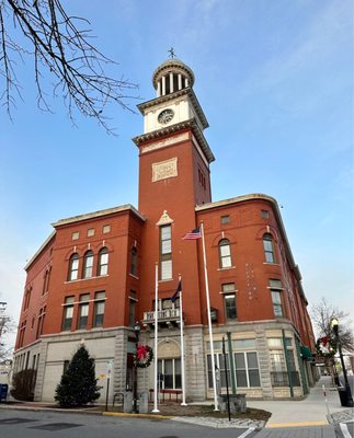 City Hall in Biddeford, Maine located in the heart of downtown