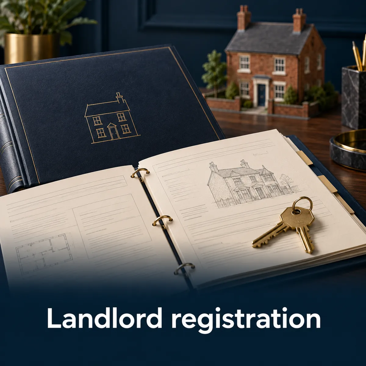 Landlord registration: organised property records, house details and keys