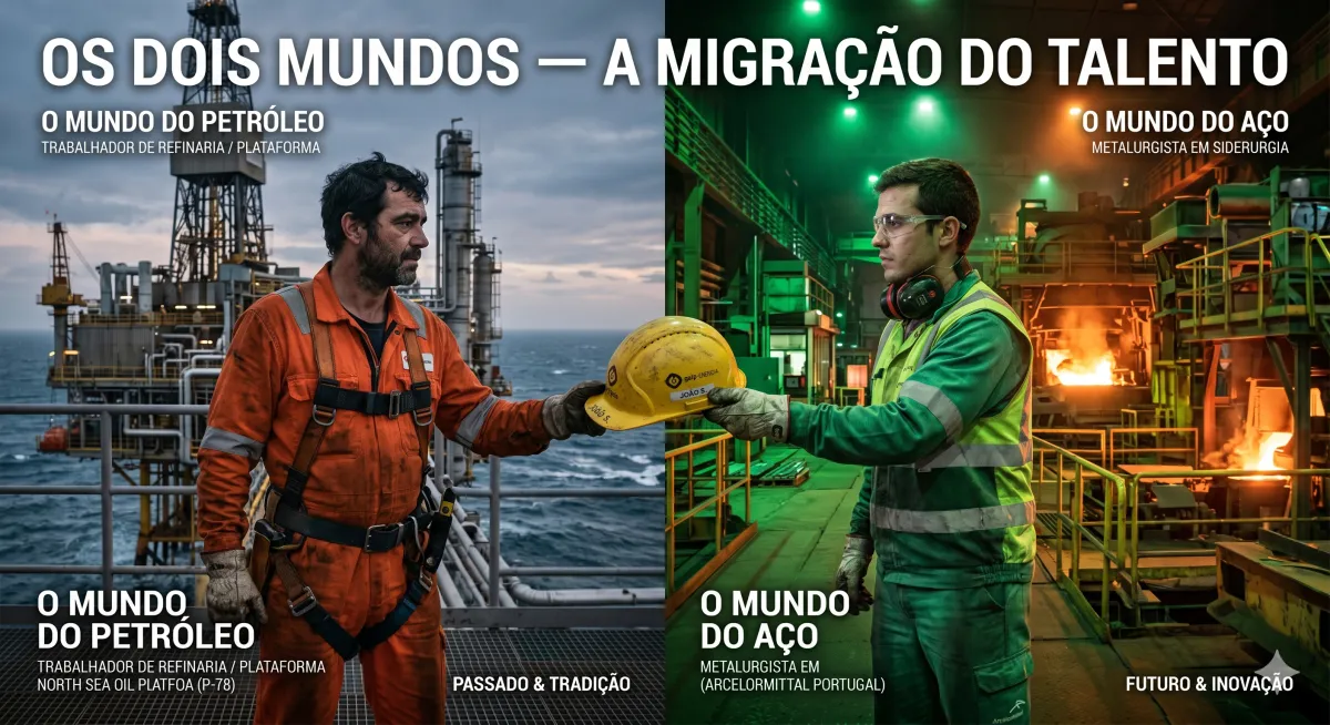 A Transição do Aço Verde: Como os Metalurgistas se Estão a Tornar os Novos Recrutas do Setor de Oil & Gas