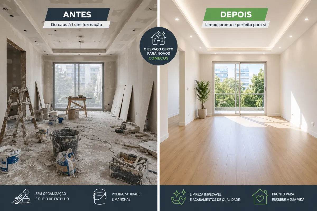 Limpeza Pós-Construção: Por Que a Limpeza Profissional É Essencial Antes da Ocupação