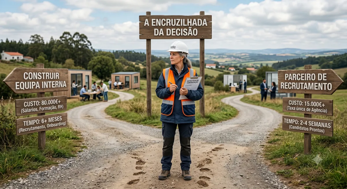 Construir ou Externalizar? Quando Contratar um Parceiro de Recrutamento em vez de Criar uma Equipa Interna