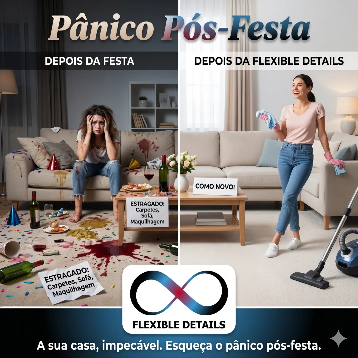 Pânico Depois da Festa? Como Remover Vinho Tinto, Vómito e Maquilhagem Derretida da Alcatifa em Menos de 1 Hora