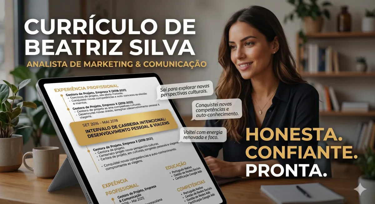Foi Despedido? Fez uma Pausa? Saiu Sem Dar Aviso Prévio? Como Explicar Lacunas na Carreira com Confiança