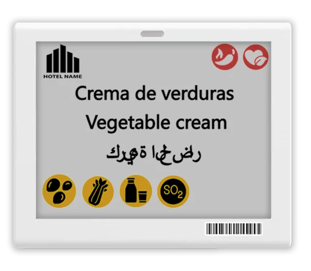 ESL 2.9" Electronic Shelf Label, Etiqueta Electrónica precios
