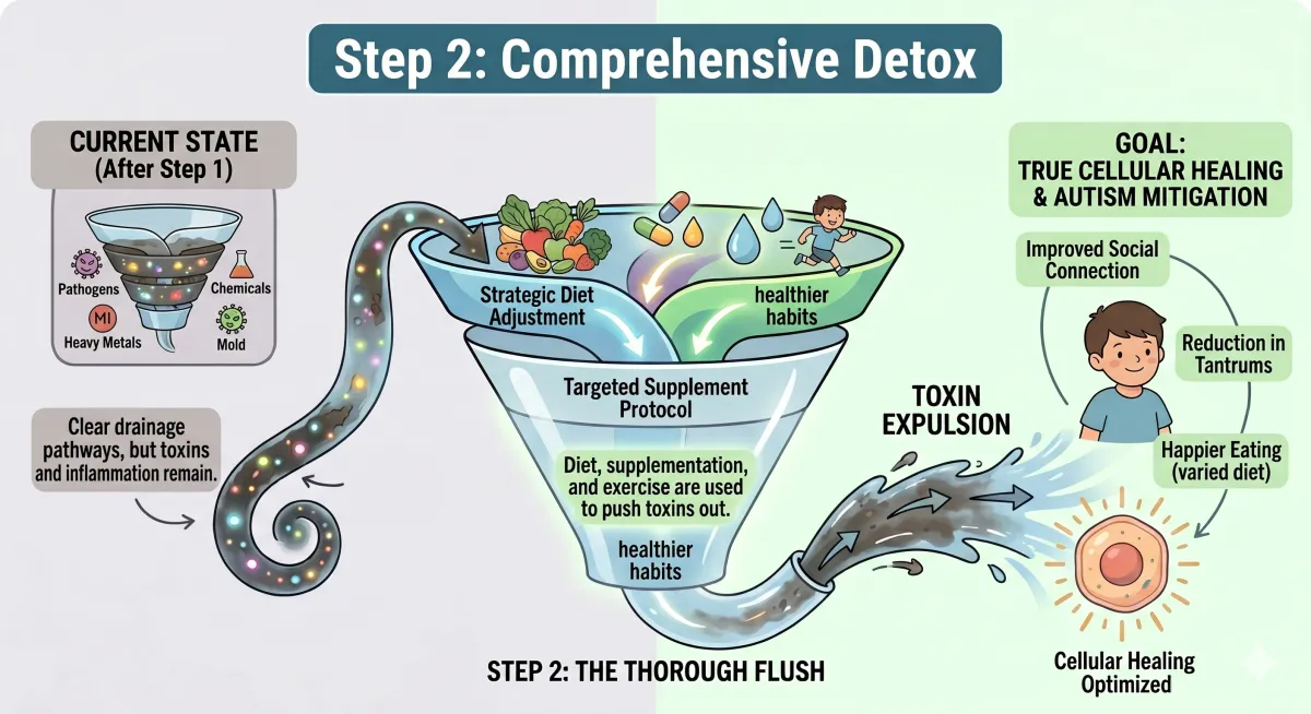 Healthy nutritional foods and gut healing