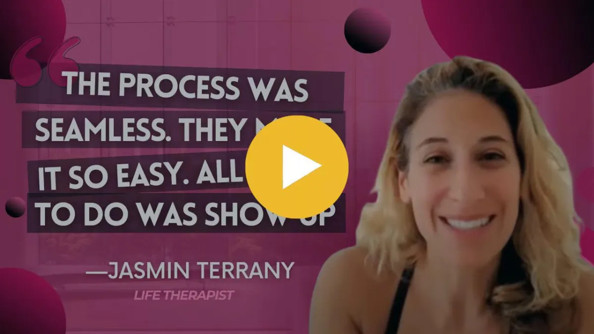 Jasmin Terrany, Life Therapist