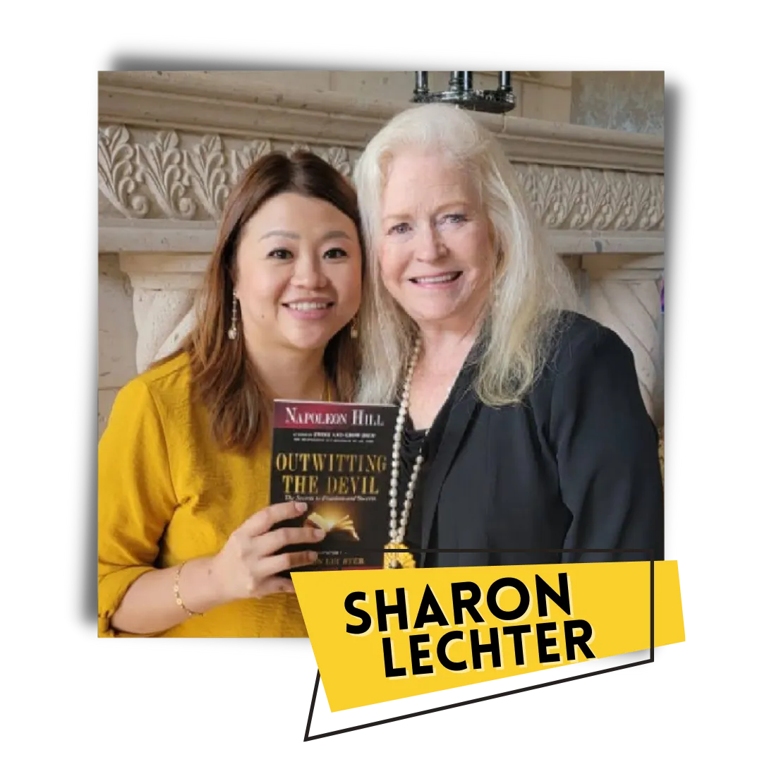 Phyllis Song with Sharon Lecher, CEO of Pay Your Family
