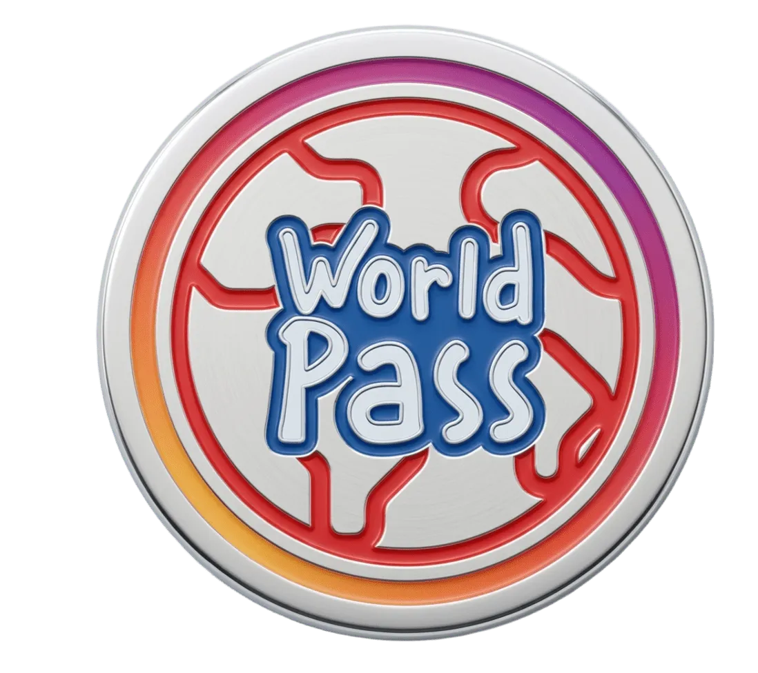 Logotipo de The World Pass