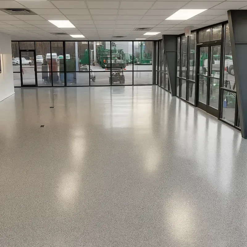 office floor coating install