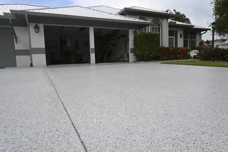 Polyaspartic Driveway in Florida