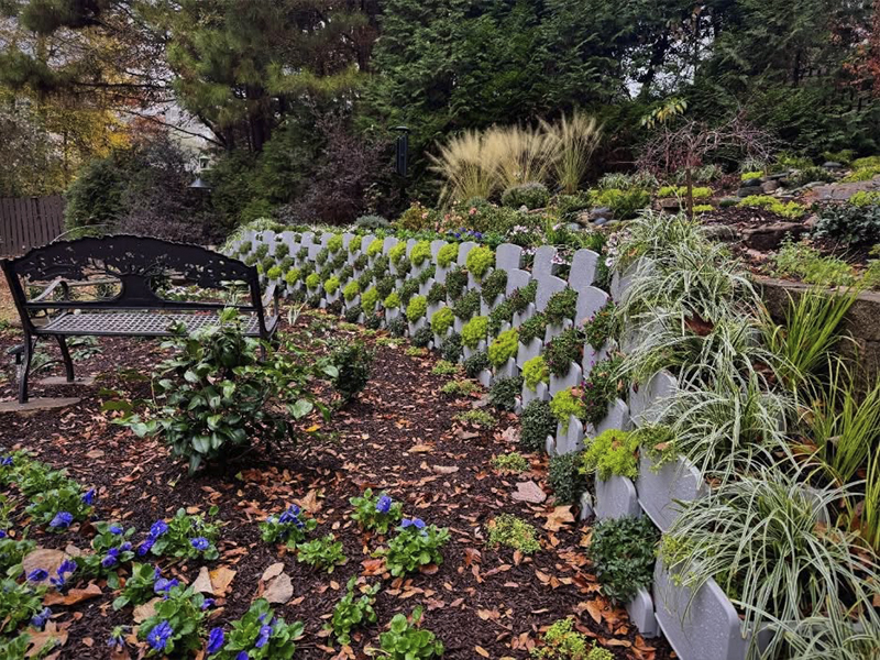 How Plantable Retaining Walls Transform Functional Infrastructure Into Living Design