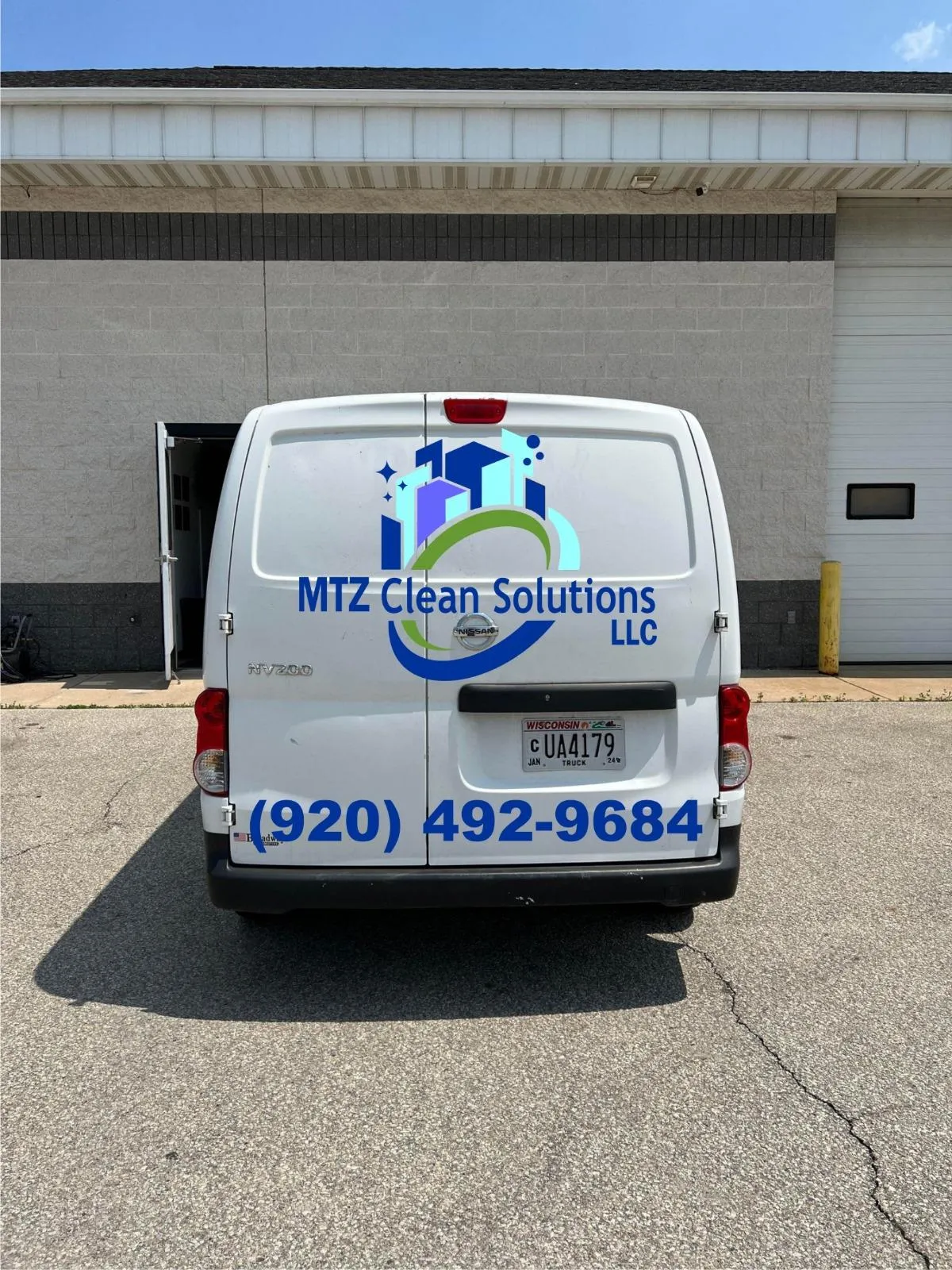 "Professional Commercial Decal Installation service by GB Enterprises AutoCare, located in Green Bay, WI . High-quality application on vehicle, demonstrating expert craftsmanship and attention to detail."