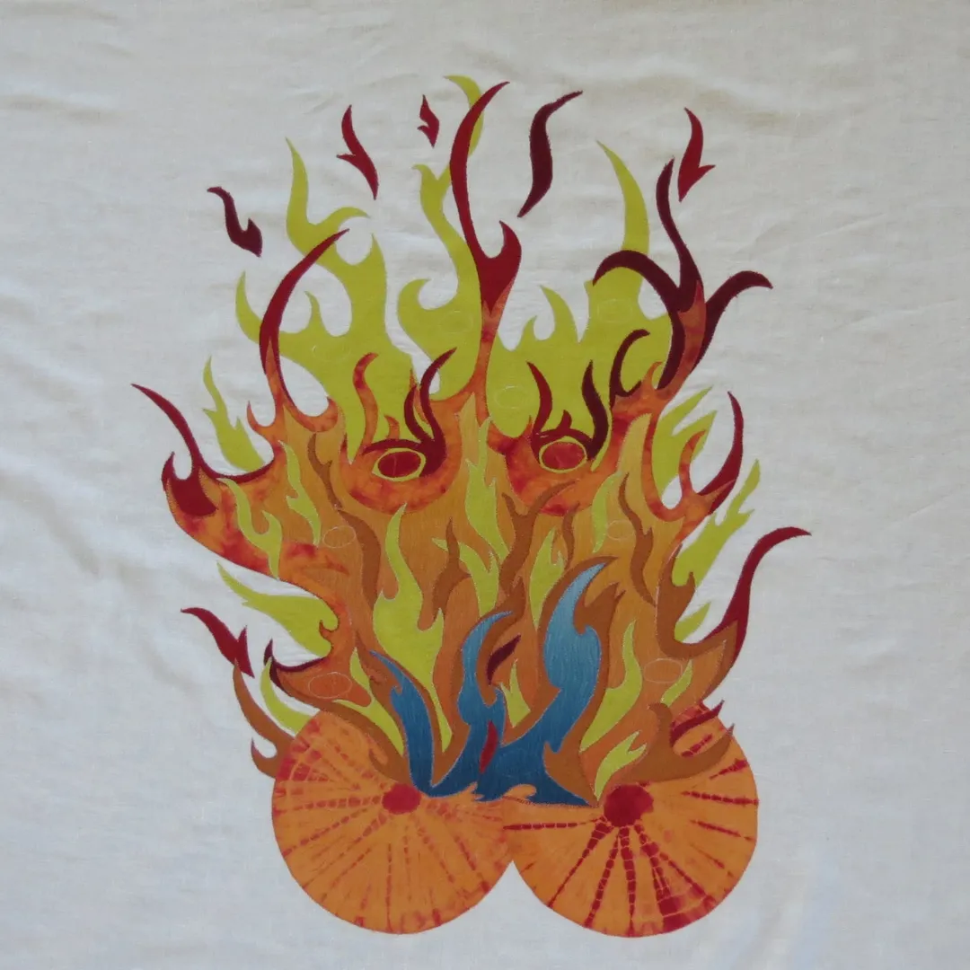 Consuming fire Tallit