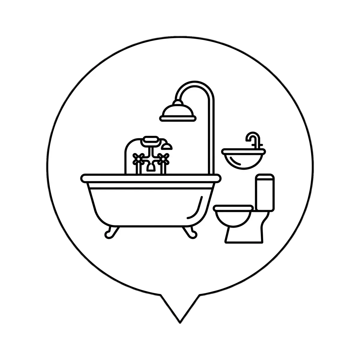 Modern bathroom renovation with custom tiling, shower installation, and fitted bathroom upgrades in London