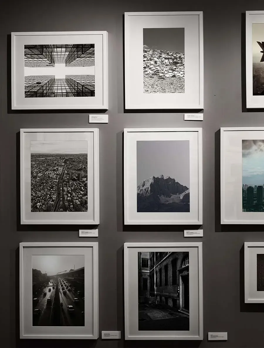 white robot near brown wall