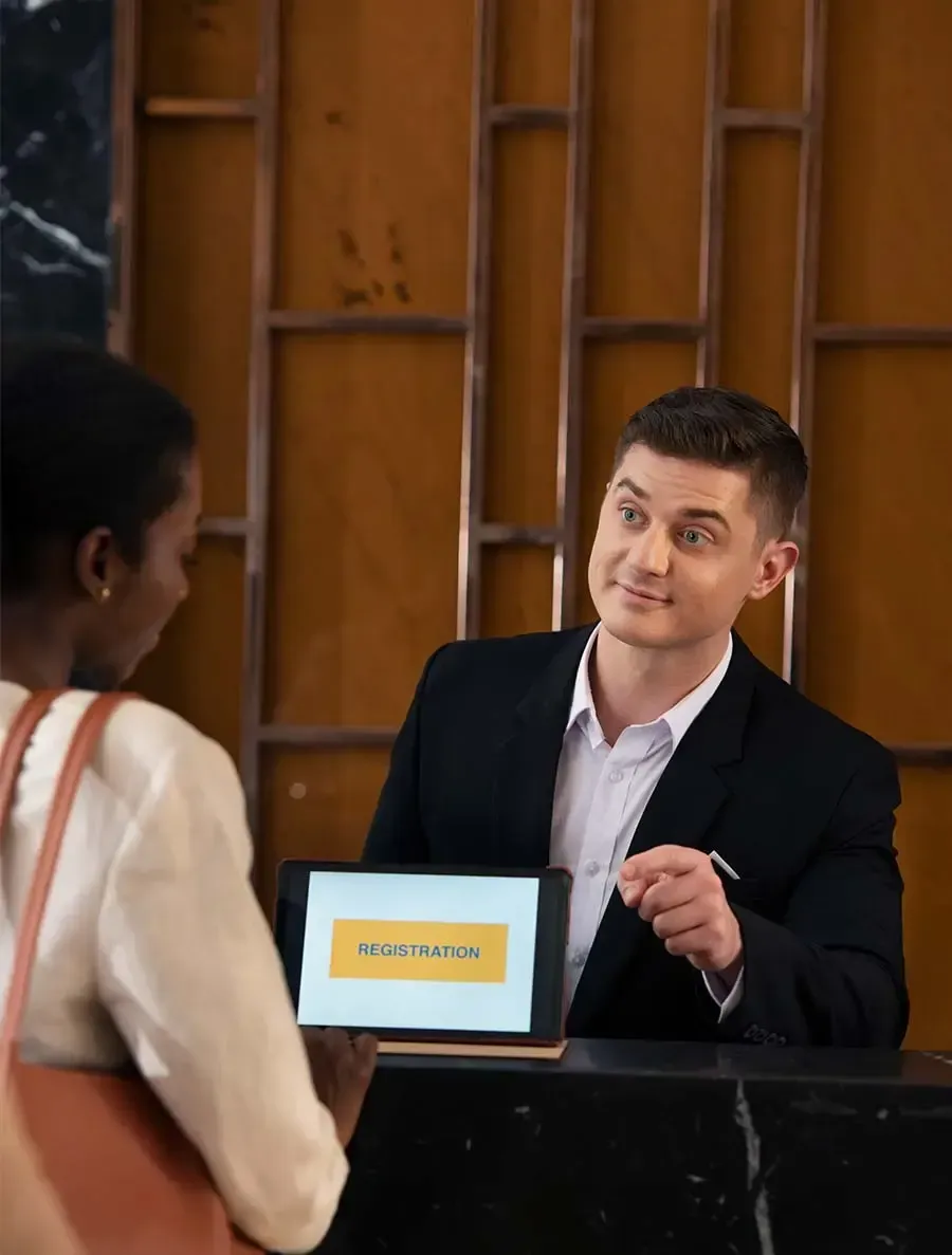 person holding balloons