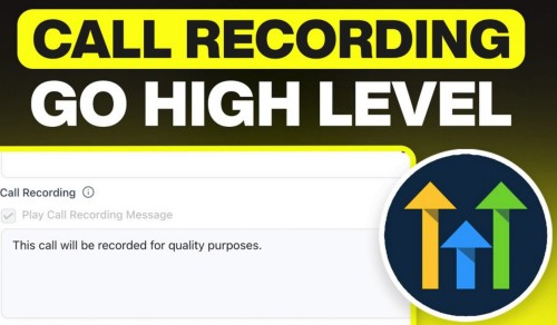 GHL Call Recording & Transcript Configuration