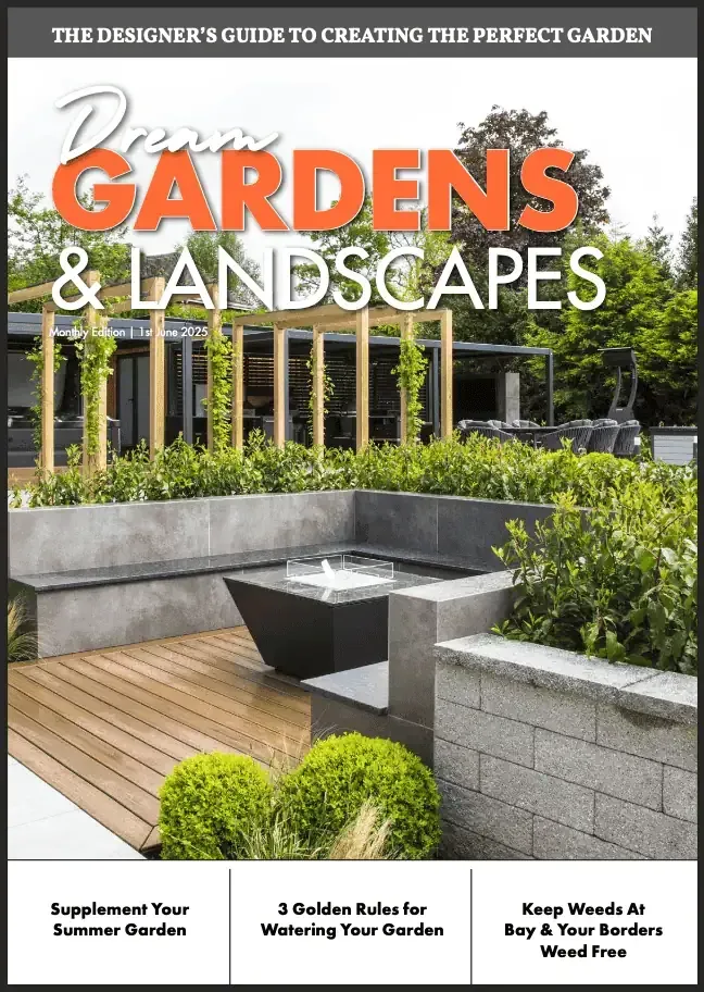 Landscape design by Peninsula Stone Landscapes showcasing a beautifully crafted patio and garden space.