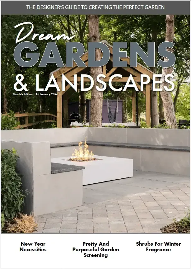 Landscape design by Peninsula Stone Landscapes showcasing a beautifully crafted patio and garden space.
