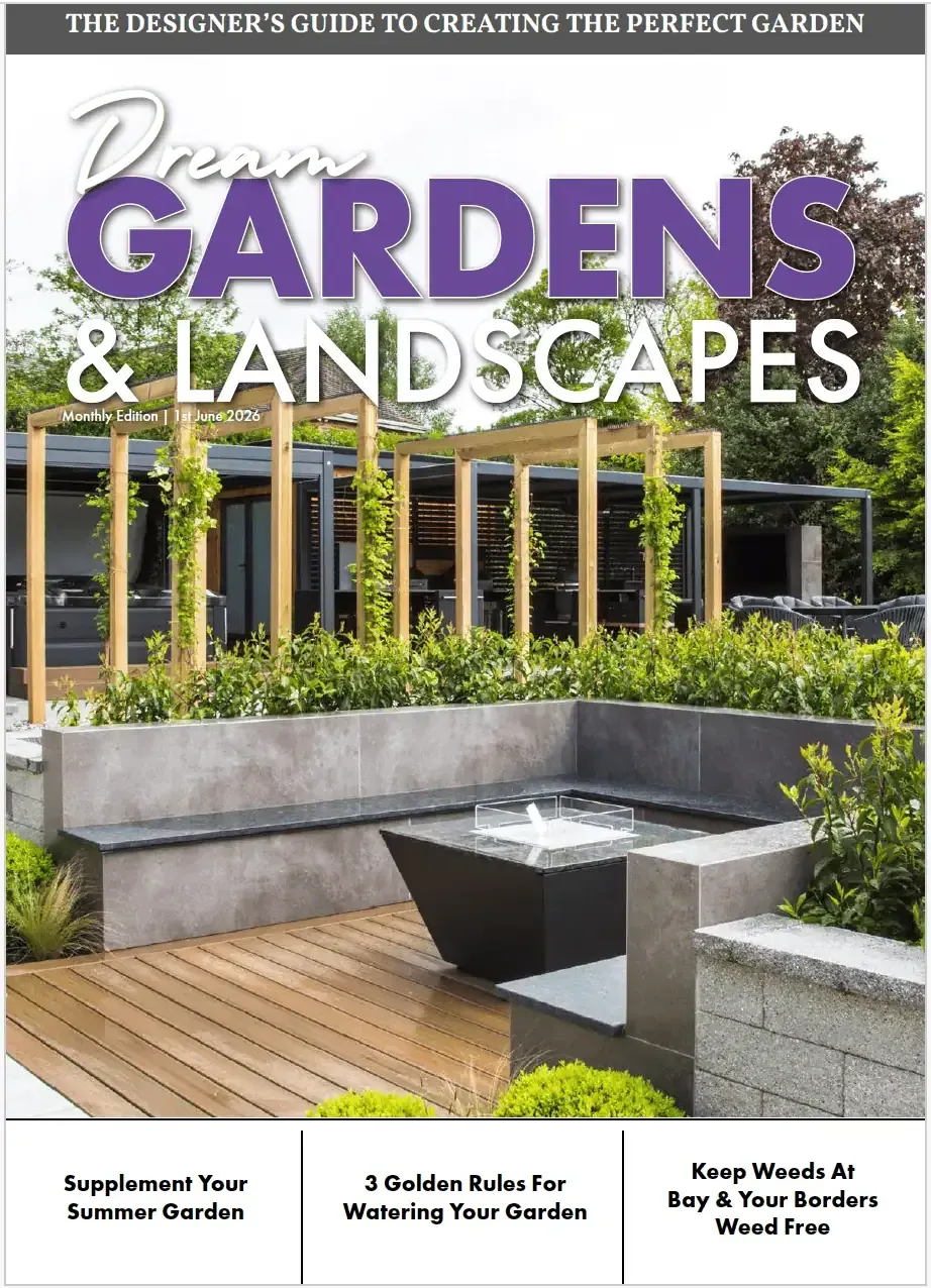 Landscape design by Peninsula Stone Landscapes showcasing a beautifully crafted patio and garden space.
