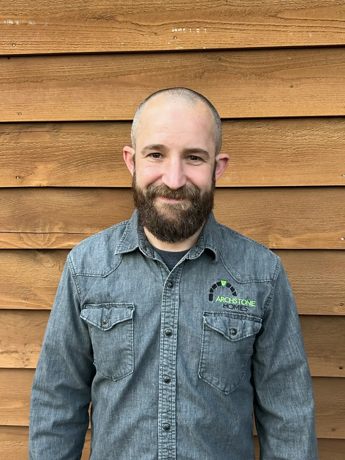 Brent Wierenga, owner of Archstone Homes and skilled trim carpenter in West Michigan