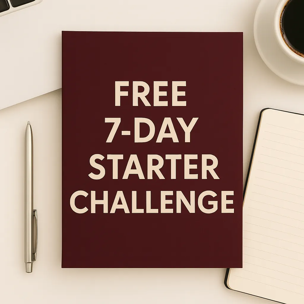 Sign up for the 7 day LinkedIn Starter Challenge
