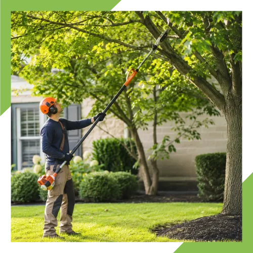Tree removal services near an East Wenatchee home 