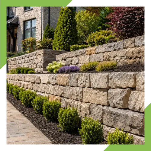 Retaining Wall in East Wenatchee, WA for safer yard support