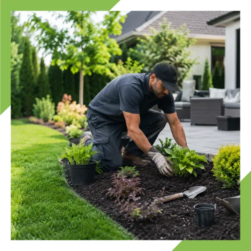 Irrigation system installation supporting a healthy Wenatchee yard