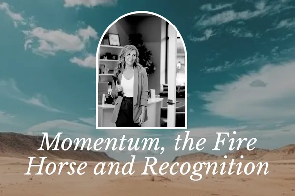 Arizona landscape with photo of Ashley Fredrick