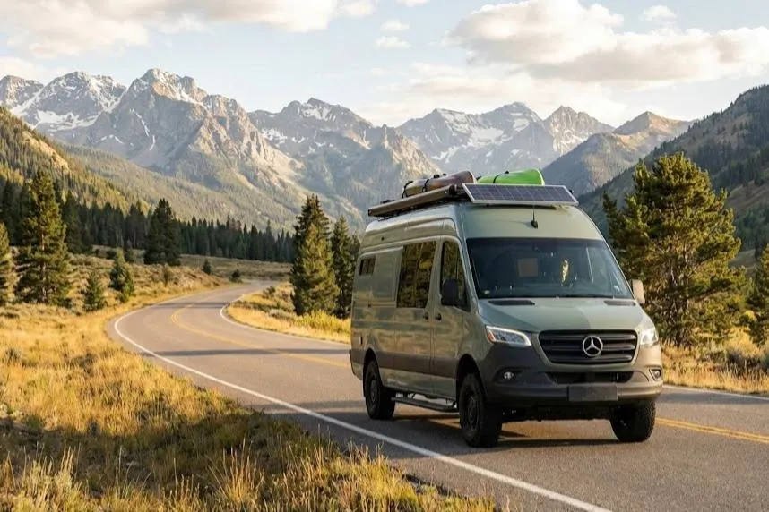 Campervan and motorhome rental business example