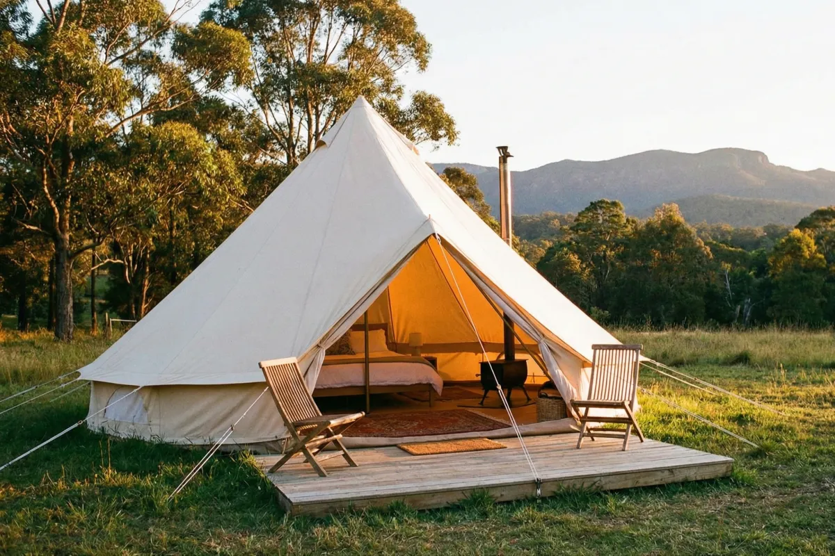 Glamping & Micro Stay business example