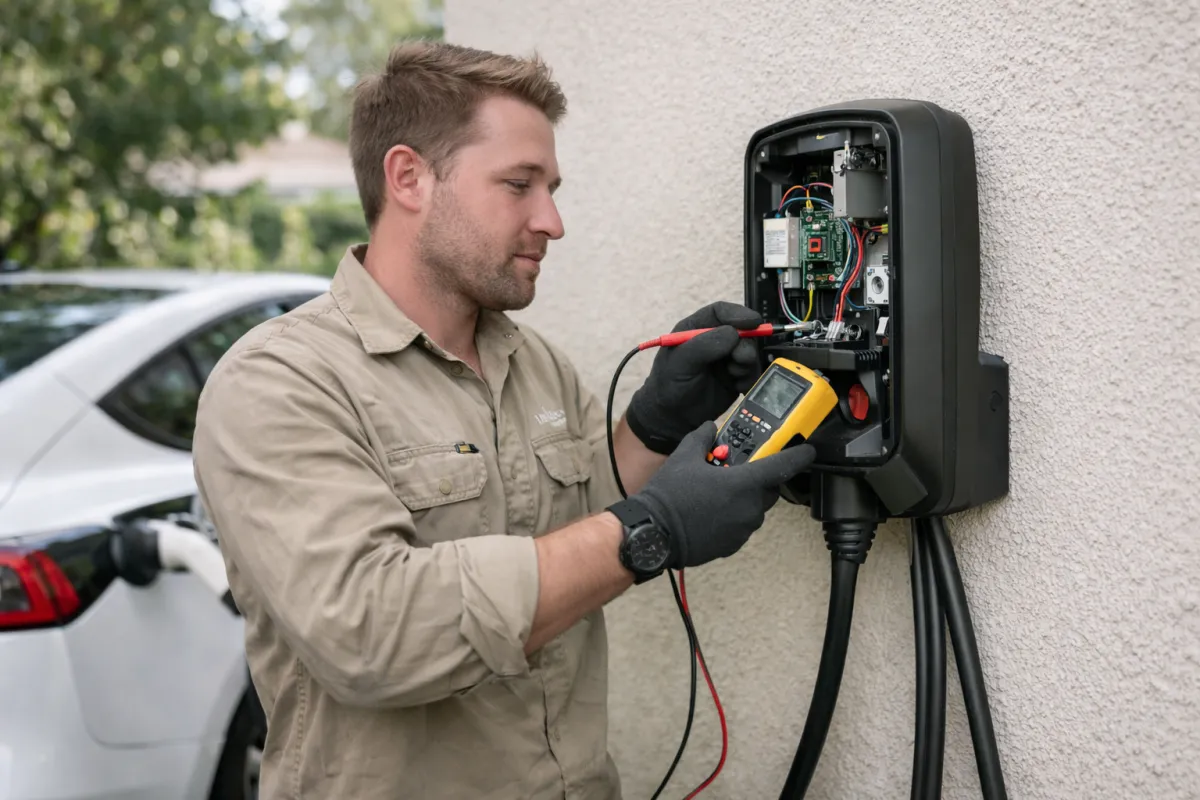 Lux Coasta Electrical EV chargerinstallation