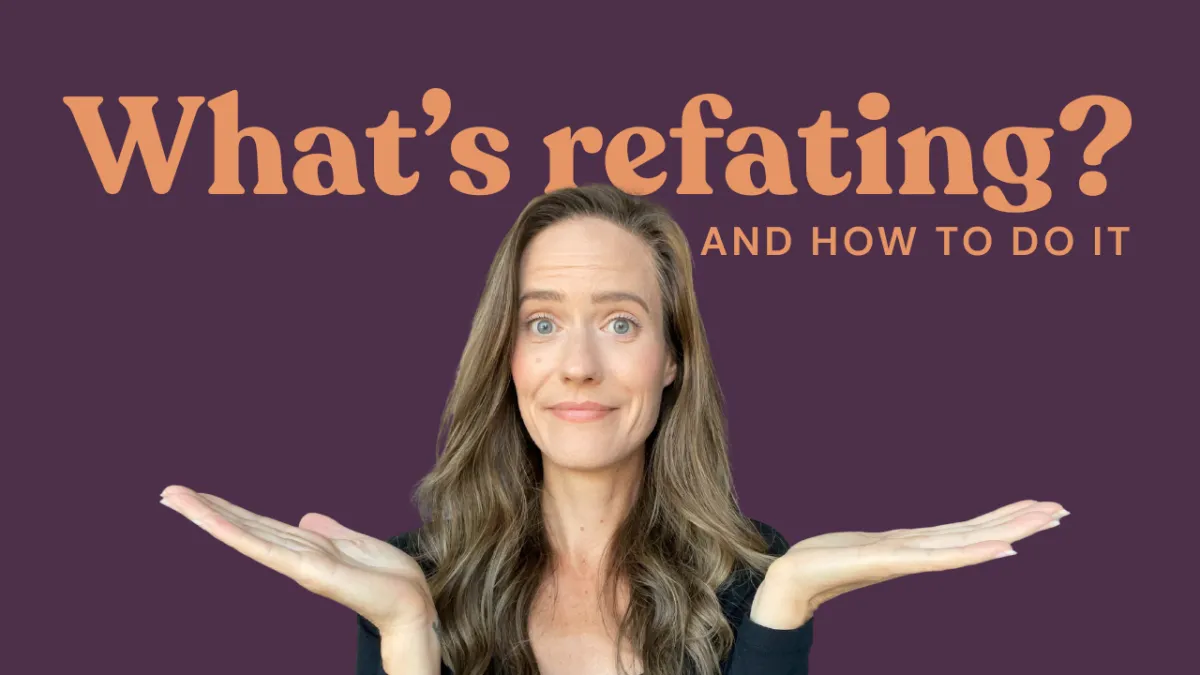 What's refating? And how to do it.