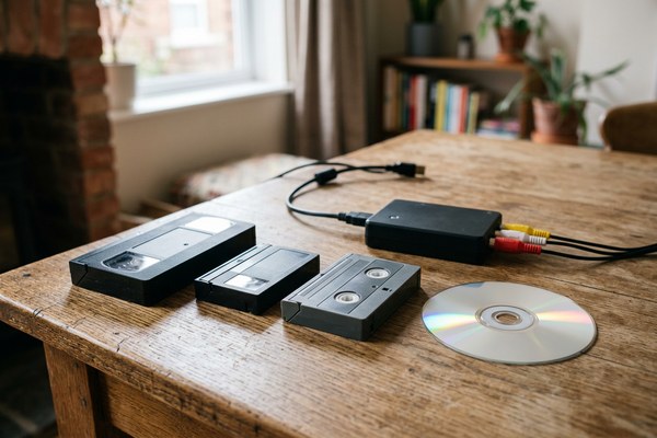 VHS to DVD Conversion in Manchester: What’s the Best Option for Old Camcorder Tapes?