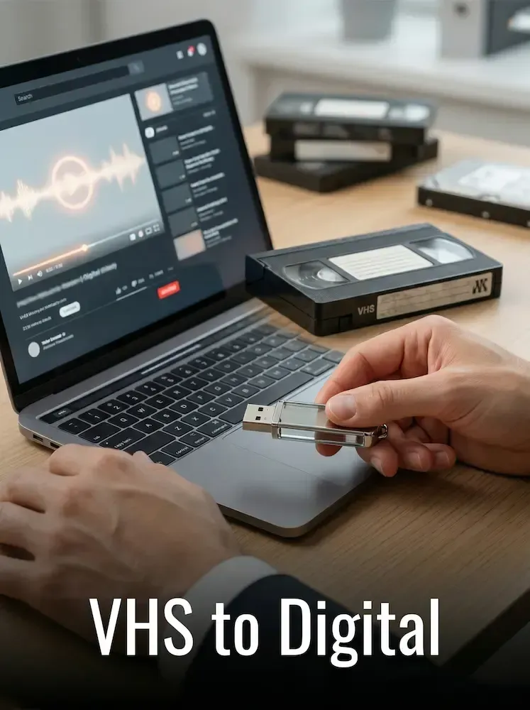 VHS to DVD and digital conversion service UK