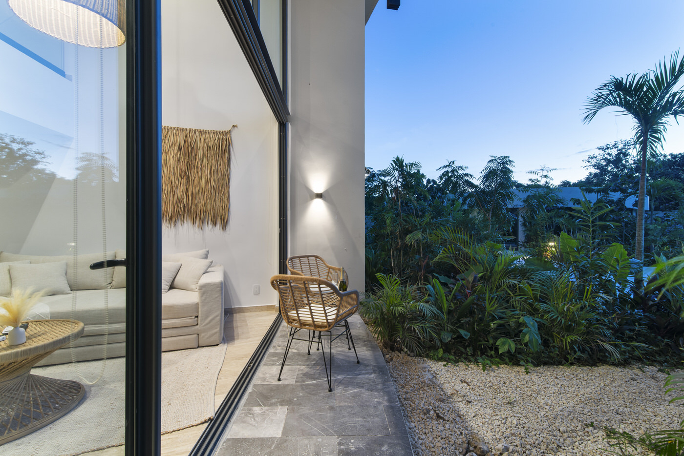 One bedroom loft for 4 guests in Tulum, Mexico | Private Terrace | Tropical Vacation Rentals Mexico