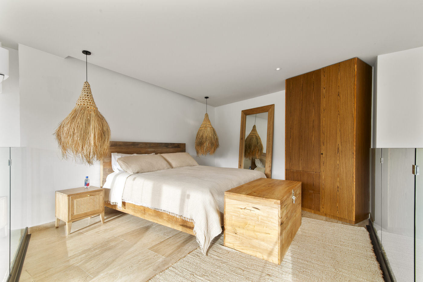 One bedroom loft for 4 guests in Tulum, Mexico | Kind Size Bed | Tropical Vacation Rentals Mexico