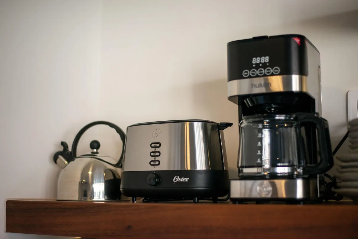 3-Bed Condo with Private Pool in Tulum, Mexico | Coffee Maker, Toaster & Kettle | Tropical Vacation Rentals Mexico