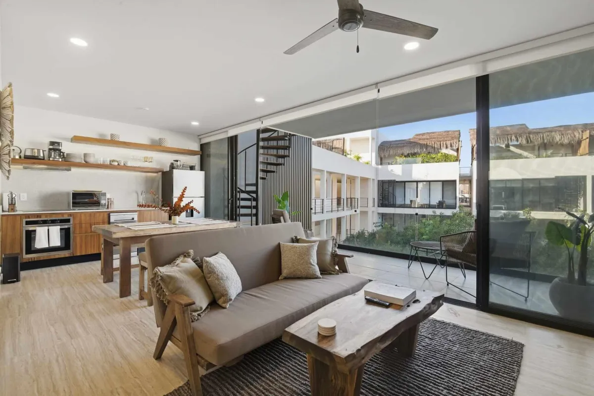 3-Bed Condo with Private Pool in Tulum, Mexico | Garden View | Tropical Vacation Rentals Mexico