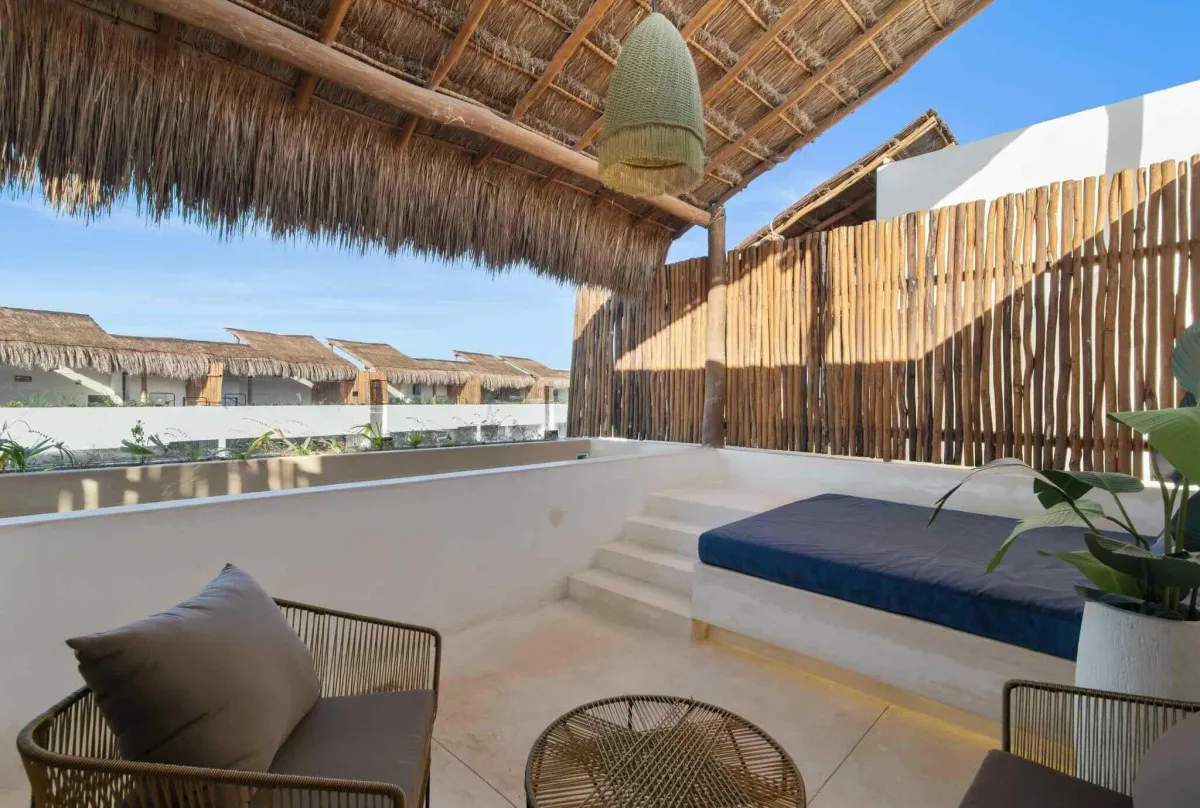3-Bed Condo with Private Pool in Tulum, Mexico | Private Rooftop Deck | Tropical Vacation Rentals Mexico 